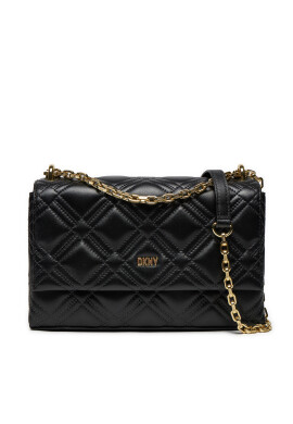 DKNY Дамска чанта Evon Flap Shoulder R413BC66 Черен - Mera.bg