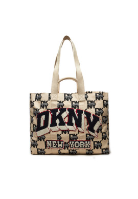 DKNY Дамска чанта Heart Of Ny Large Tote R41AYF01 Бежов - Mera.bg