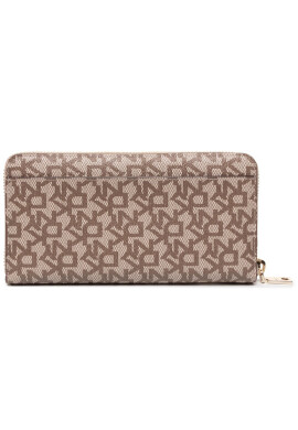 DKNY Голям дамски портфейл Bryant-New Zip Arou R831J658 Бежов - Mera.bg