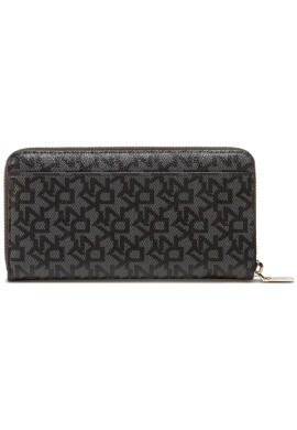 DKNY Голям дамски портфейл Bryant-New Zip Arou R831J658 Черен - Mera.bg