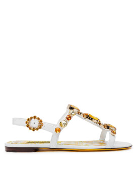 Dolce&Gabbana Сандали CQ0601 AT848 Бял - Mera.bg
