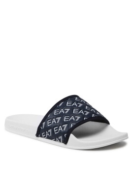 EA7 Emporio Armani Чехли XCP010 XK340 N091 White/Navy - Mera.bg