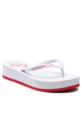EA7 Emporio Armani Джапанки XFQ013 XK085 Q718 White/High Risk - Mera.bg