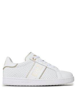 EA7 Emporio Armani Сникърси XSX109 XOT62 N195 White/Light Gold - Mera.bg