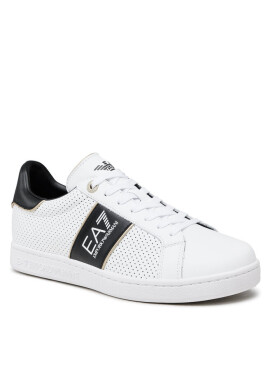 EA7 Emporio Armani Сникърси X8X102 XK258 Q678 White/Black/Gold - Mera.bg