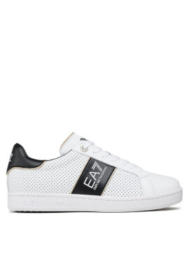 EA7 Emporio Armani Сникърси X8X102 XK258 Q678 White/Black/Gold - Mera.bg