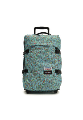 Eastpak Малък текстилен куфар Tranverz S EK00061L Wally Pattern Blue 2E3 - Mera.bg