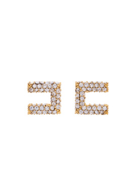 Elisabetta Franchi Обици OR-01A-56E2-V150 Златист - Mera.bg