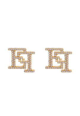 Elisabetta Franchi Обици OR-02A-56E2-240 Златист - Mera.bg