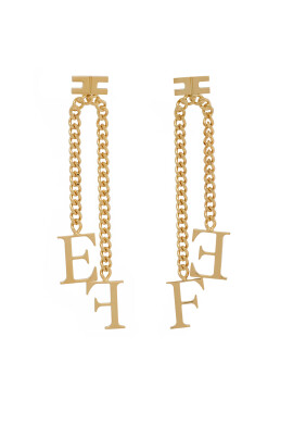 Elisabetta Franchi Обици OR-17A-56E2-V220 Златист - Mera.bg