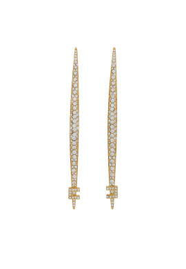 Elisabetta Franchi Обици OR-31A-56E2-V300 Златист - Mera.bg