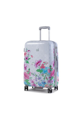 ELLE Среден куфар Flower Print EL38HA.60.01 White - Mera.bg