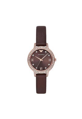 Emporio Armani Часовник Cleo AR11555 Rose Gold/Brown - Mera.bg