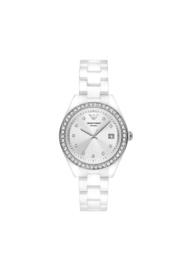 Emporio Armani Часовник Leo AR70014 Silver/Silver - Mera.bg