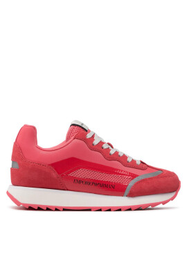 Emporio Armani Сникърси X3X151 XN204 Q857 Crl/Crl/Red/Silver - Mera.bg
