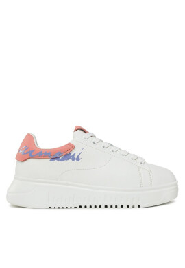 Emporio Armani Сникърси X3X024 XN824 S779 White/Anguria - Mera.bg
