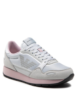 Emporio Armani Сникърси X3X058 XN313 S123 Perla/Op.White/Rosa - Mera.bg