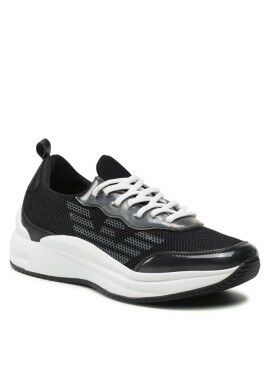 Emporio Armani Сникърси X3X156 XN276 A097 Black/Transparent - Mera.bg