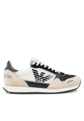 Emporio Armani Сникърси X4X537 XM678 Q826 Beige/Black/Off Whit - Mera.bg