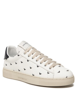 Emporio Armani Сникърси X4X565 XM992 N481 Off White/Navy - Mera.bg