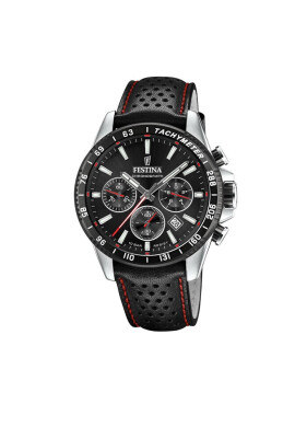 Festina Часовник Timeless Chronograph F20561/4 Черен - Mera.bg