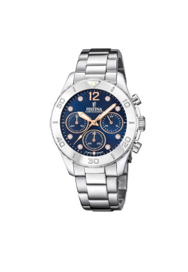 Festina Часовник Boyfriend Chronograph F20603/3 Сребрист - Mera.bg