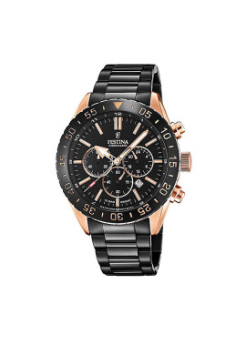 Festina Часовник Ceramic Chronograph F20578/1 Black - Mera.bg