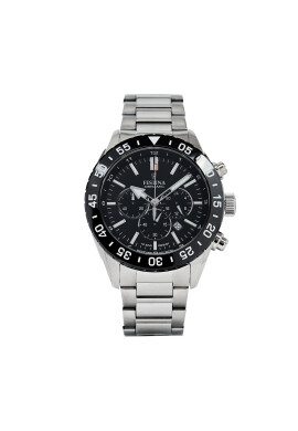 Festina Часовник Cermaic Chrono F20575/3 Сребрист - Mera.bg