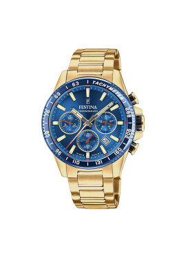 Festina Часовник Timeless Chronograph 20634/3 Златист - Mera.bg