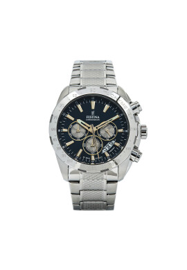 Festina Часовник Timeless Chronograph 20668/5 Сребрист - Mera.bg