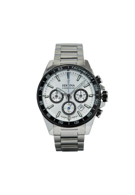 Festina Часовник Timeless Chronograph F20560/1 Сребрист - Mera.bg