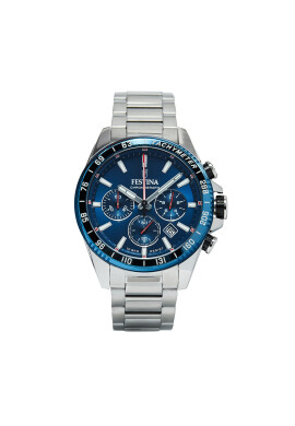Festina Часовник Timeless Chronograph F20560/3 Сребрист - Mera.bg