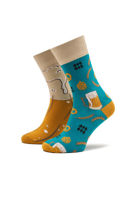 Funny Socks Дълги чорапи unisex Beer SM1/11 Цветен - Mera.bg
