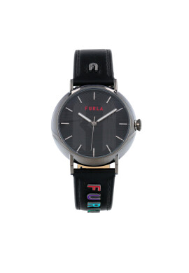 Furla Часовник Easy Shape WW0002-5BX1317-LO100-1-019-20-CN-W Черен - Mera.bg
