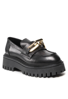 Gino Rossi лоуфъри с дебела подметка 8040 Black - Mera.bg