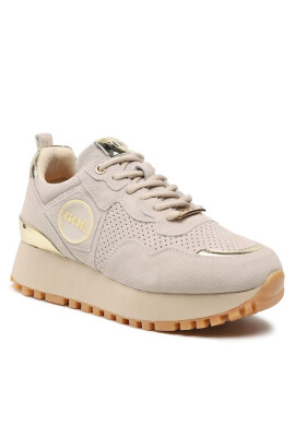 GOE Сникърси LL2N4001 Beige - Mera.bg