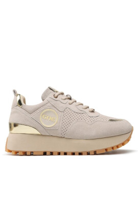GOE Сникърси LL2N4001 Beige - Mera.bg