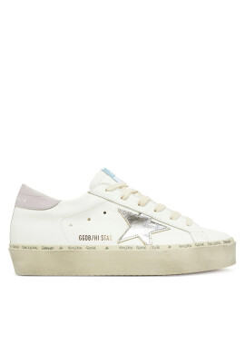 GOLDEN GOOSE Сникърси Hi Star Classic With List GWF00118.F006845.10527 Бял - Mera.bg
