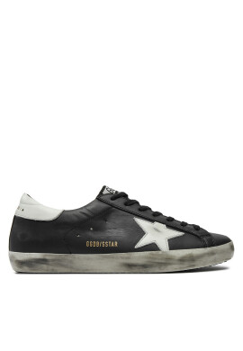 Golden Goose Сникърси Super-Star Classic With List GMF00101.F000321.80203 Черен - Mera.bg