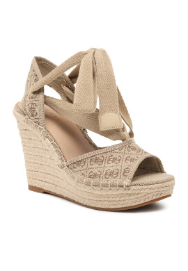 Guess Еспадрили Halona FL6HLO FAB04 Кафяв - Mera.bg