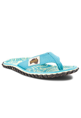 Gumbies Джапанки Islander Turquoise Pattern - Mera.bg