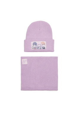 Harry Potter Комплект шапка и шал тип комин ACCCS-AW24-222WBHP Розов - Mera.bg
