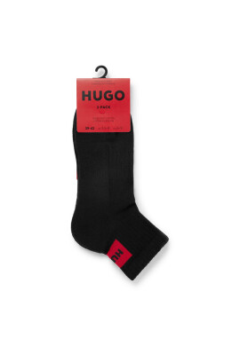 Hugo Комплект 2 чифта къси чорапи мъжки 50491223 Black 1 - Mera.bg