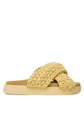 Inuikii Чехли Woven 70104-105 Жълт - Mera.bg