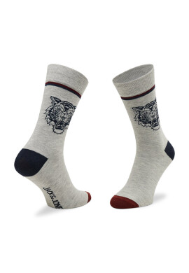 Jack&Jones Комплект 5 чифта дълги чорапи мъжки Jactiger 12205315 r.OS Medieval Blue/Black - Mera.bg