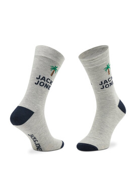 Jack&Jones Комплект 5 чифта дълги чорапи мъжки Jaczoey 12217535 Electric Blue/Solor Powe - Mera.bg