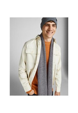 Jack&Jones Комплект шал и шапка 12163827 Grey Melange 3798039 - Mera.bg
