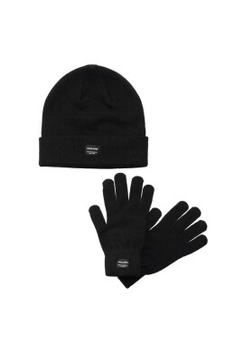 Jack&Jones Комплект шапка и ръкавици 12168383 Black 3739908 - Mera.bg