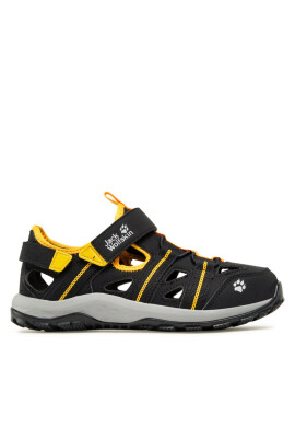Jack Wolfskin Сандали Sun Climber K 4050701 Black/Burly Yellow Xt - Mera.bg
