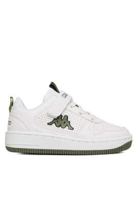 Kappa Сникърси 260989K White/Army 1031 - Mera.bg